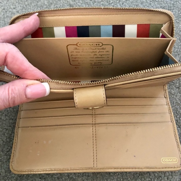 Coach signature wallet - Picture 4 of 8